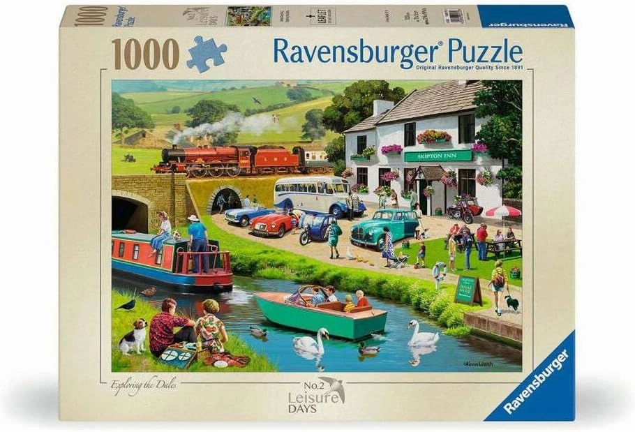 Ravensburger Leisure Days No2 Exploring the Dales 1000PC Jigsaw Age 14 