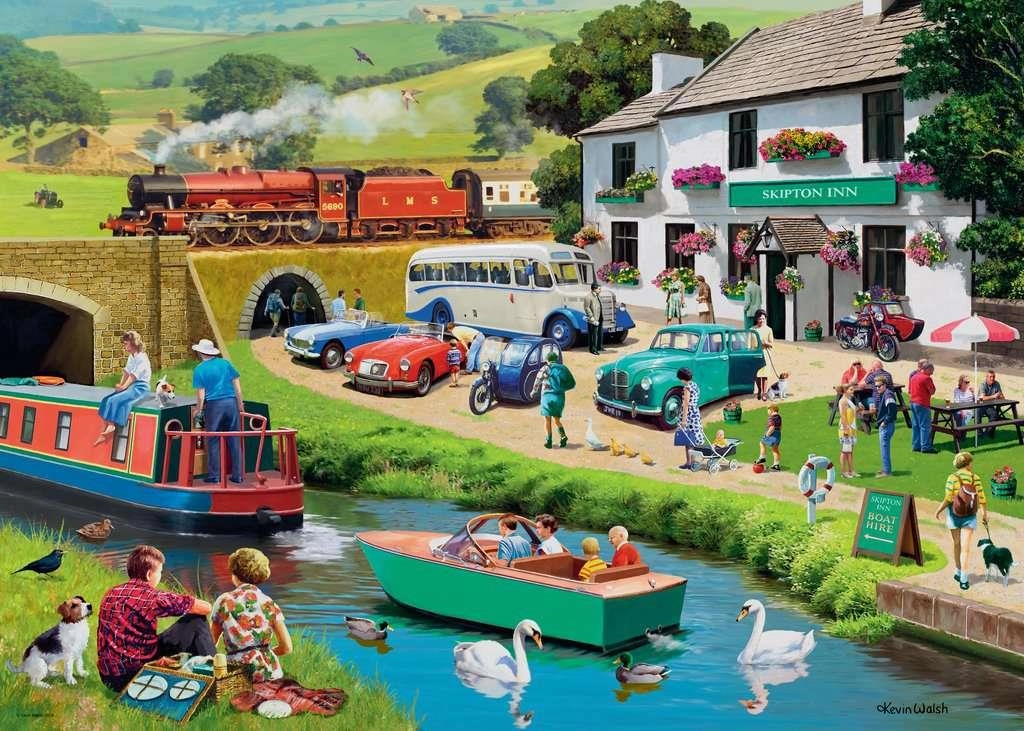 Ravensburger Leisure Days No2 Exploring the Dales 1000PC Jigsaw Age 14 