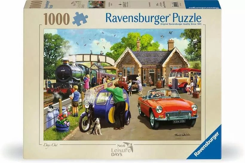 Ravensburger Leisure Days No.6 Days Out 1000 Piece Jigsaw for Ages 14 