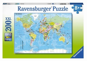 Ravensburger Map Of The World 200 Piece