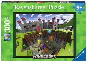 Ravensburger Minecraft Cutaway 300 XXL Piece Jigsaw Puzzle for Ages 9 