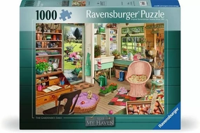 Ravensburger My Haven No8 The Gardeners Shed 1000PC Jigsaw for Age 14 