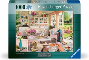 Ravensburger My Haven No9 The Tea House 1000 Piece Jigsaw for Ages 14 