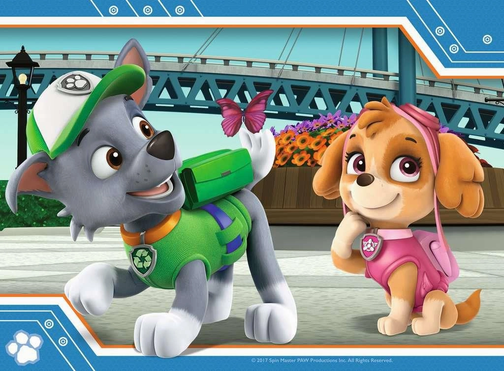 Ravensburger Paw Patrol 4 In A Box Jigsaw Puzzles for Ages 3 and Up