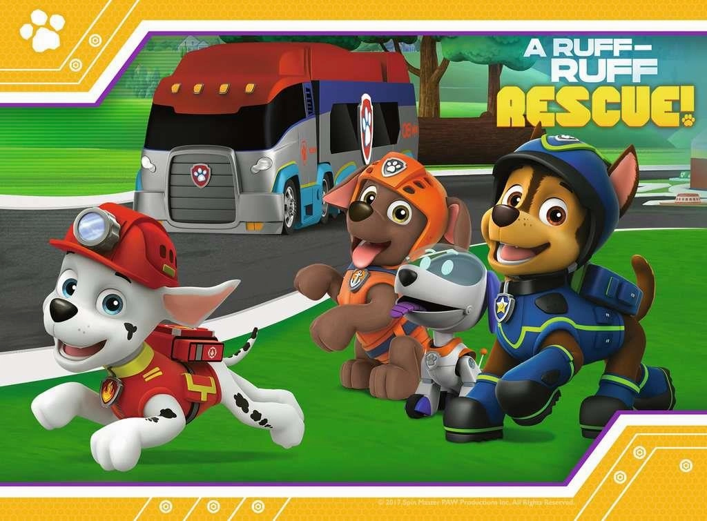 Ravensburger Paw Patrol 4 In A Box Jigsaw Puzzles for Ages 3 and Up