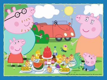 Ravensburger Peppa Pig 4 In A Box Jigsaw Puzzles for Ages 3 and Up