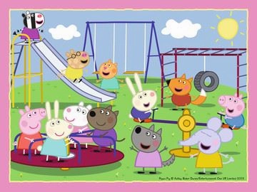 Ravensburger Peppa Pig 4 In A Box Jigsaw Puzzles for Ages 3 and Up