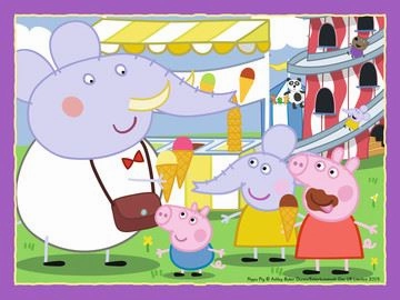 Ravensburger Peppa Pig 4 In A Box Jigsaw Puzzles for Ages 3 and Up