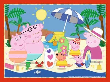Ravensburger Peppa Pig 4 In A Box Jigsaw Puzzles for Ages 3 and Up