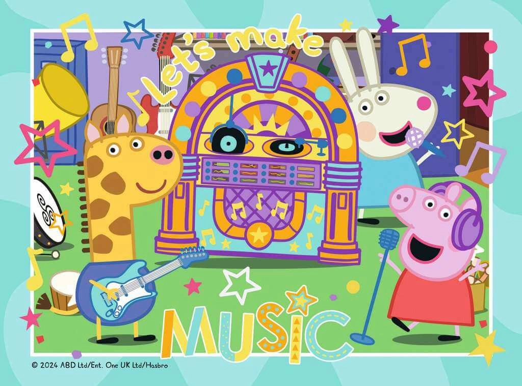 Ravensburger Peppa Pig 4 in a Box Jigsaw Puzzles for Ages 3 and Up