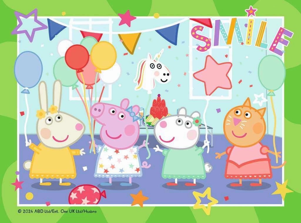 Ravensburger Peppa Pig 4 in a Box Jigsaw Puzzles for Ages 3 and Up