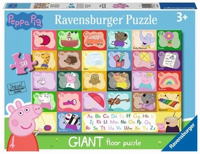 Ravensburger Peppa Pig Alphabet 30 Piece Giant Floor Puzzle for Age 3 