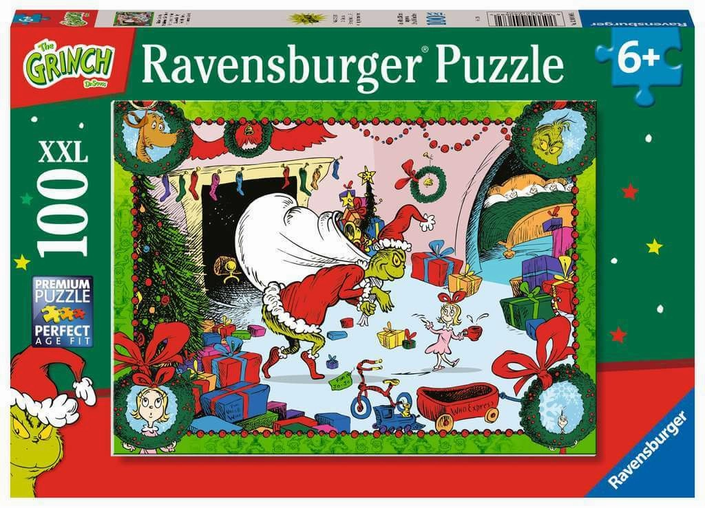 Ravensburger Perfectly Grinchy 100 XXL Piece Jigsaw Puzzle for Ages 6 