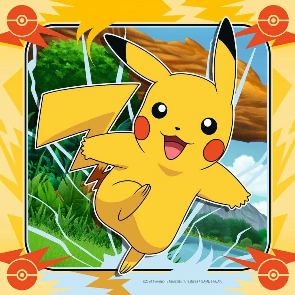 Ravensburger Pokemon 3 x 49 Piece Jigsaw Puzzles for Ages 5 and Up