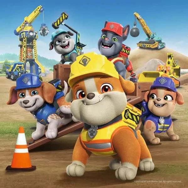 Ravensburger Rubble & Crew 3 x 49 Piece Jigsaw Puzzles for Ages 5 & Up