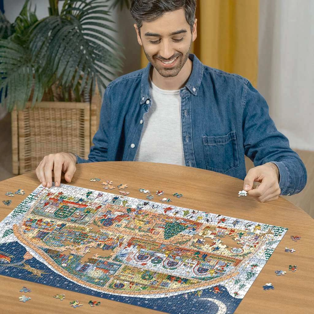 Ravensburger Santas Workshop 1000 Piece Jigsaw Puzzle for Ages 14 