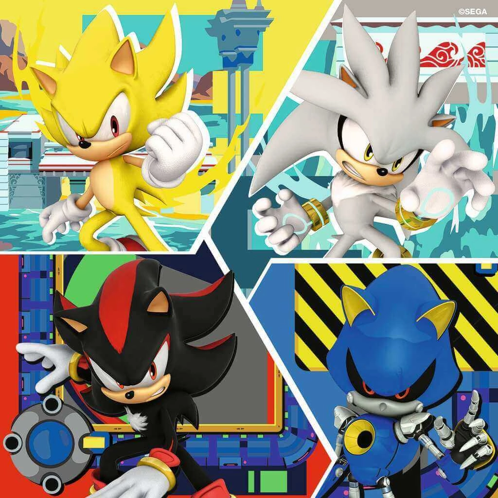 Ravensburger Sonic The Hedgehog 3x49 Piece Jigsaw Puzzles for Ages 5 