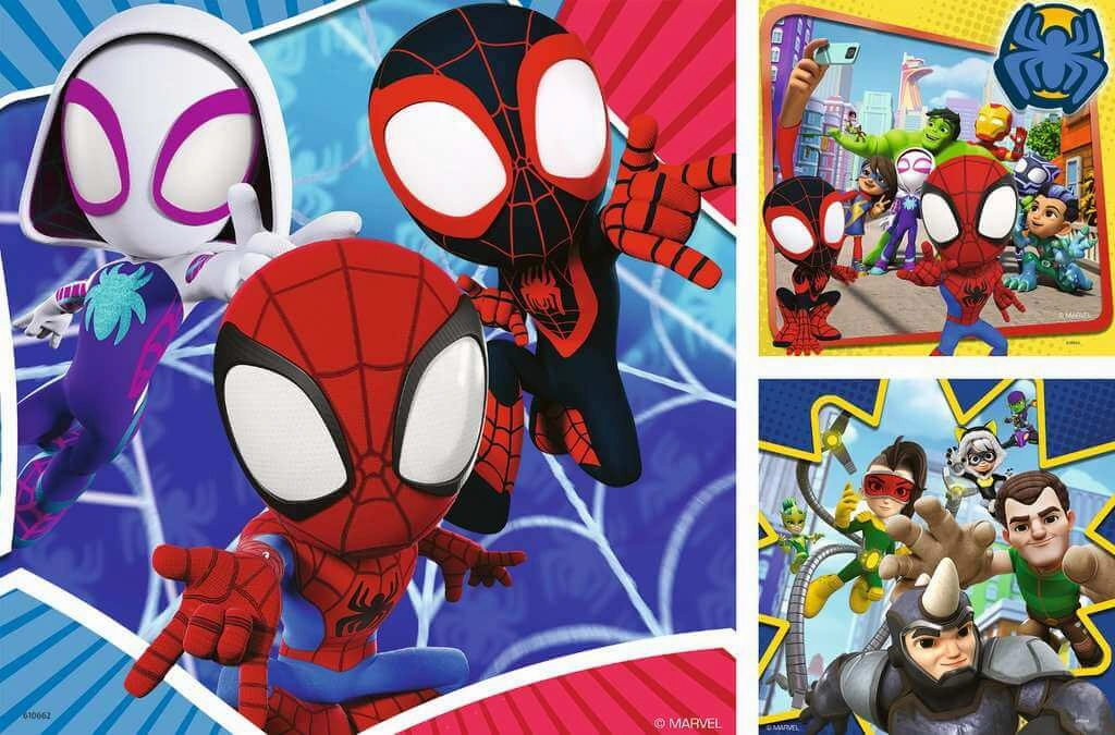 Ravensburger Spidey & His Amazing Friends 3x49 PC Jigsaws for Ages 5 