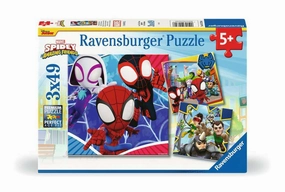 Ravensburger Spidey & His Amazing Friends 3x49 PC Jigsaws for Ages 5 