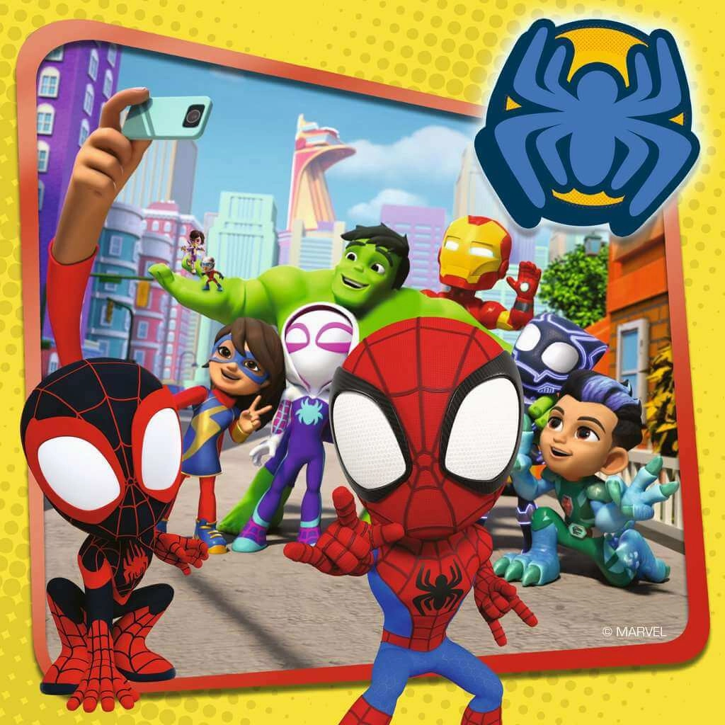 Ravensburger Spidey & His Amazing Friends 3x49 PC Jigsaws for Ages 5 