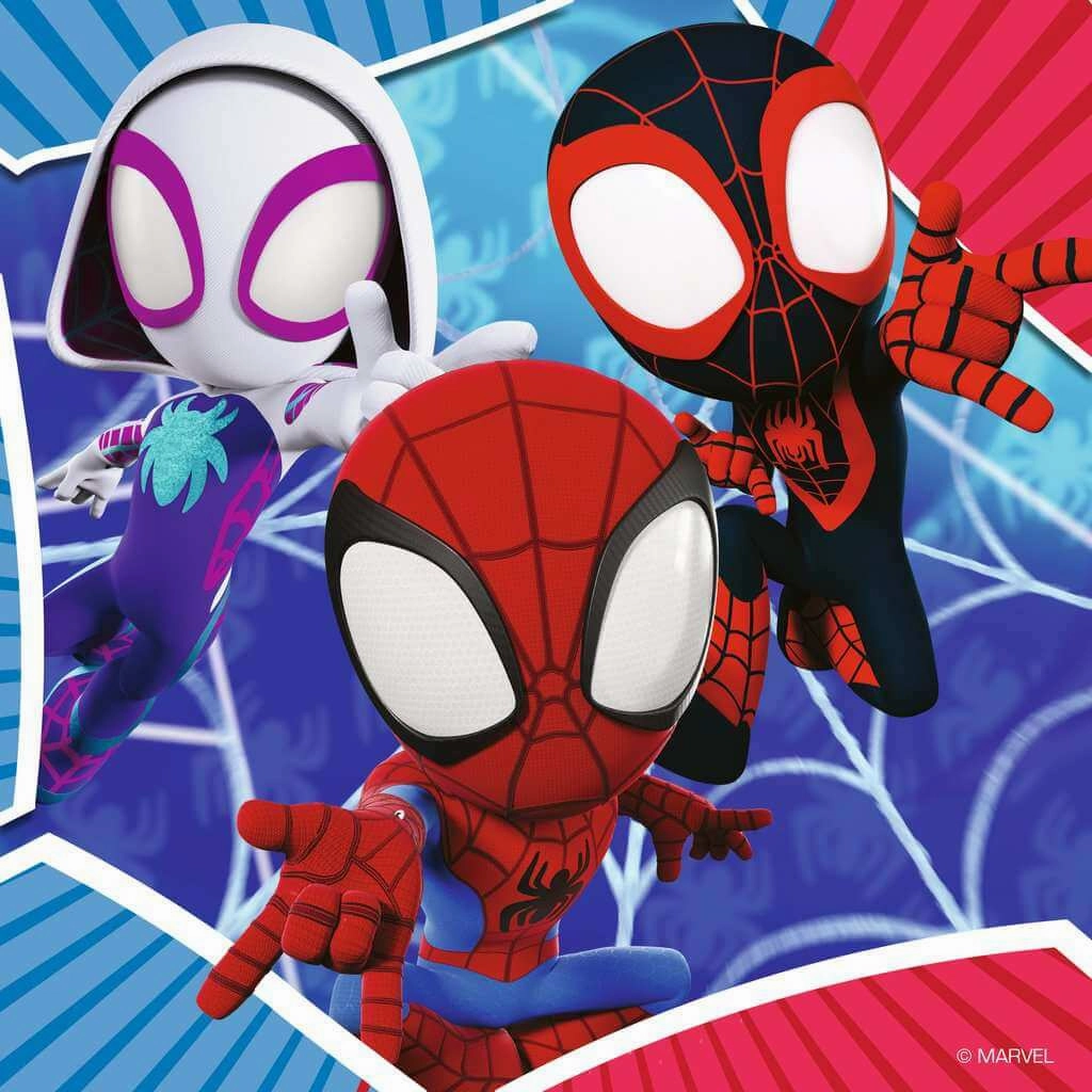 Ravensburger Spidey & His Amazing Friends 3x49 PC Jigsaws for Ages 5 