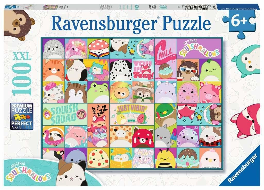 Ravensburger Squishmallows XXL 100 Piece Jigsaw Puzzle for Ages 6 & Up