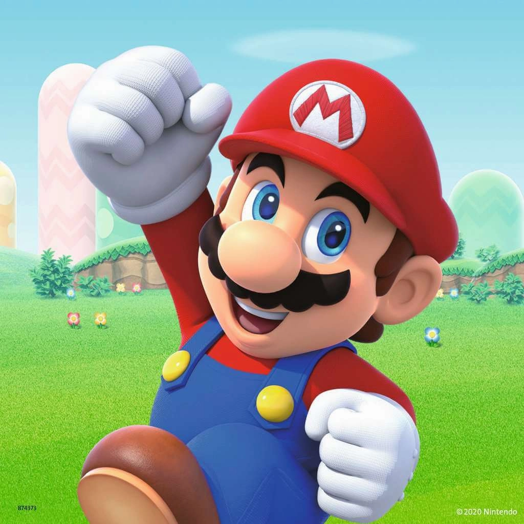 Ravensburger Super Mario 3 x 49 Piece Jigsaw Puzzles for Ages 5 and Up