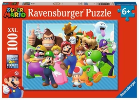 Ravensburger Super Mario Let's-a-go! 100 XXL Jigsaw Puzzle for Ages 6 