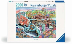 Ravensburger Thalassic Tale 2000 Piece Jigsaw Puzzle for Ages 14 & Up