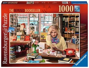 Ravensburger The Bemused Bookseller 1000 Piece Jigsaw for Ages 14 & Up