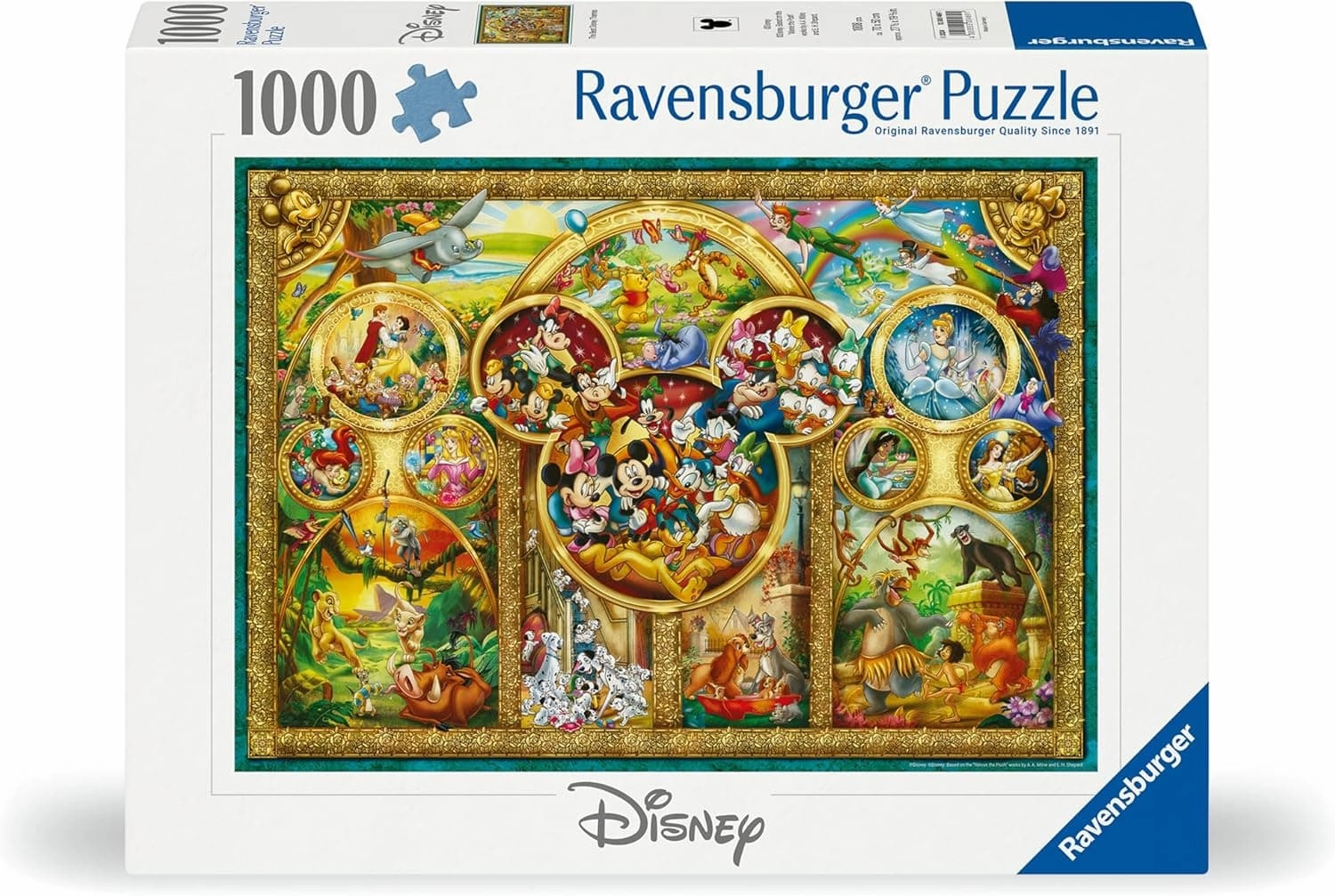 Ravensburger The Best Disney Themes 1000 Piece Jigsaw for Ages 14 & Up