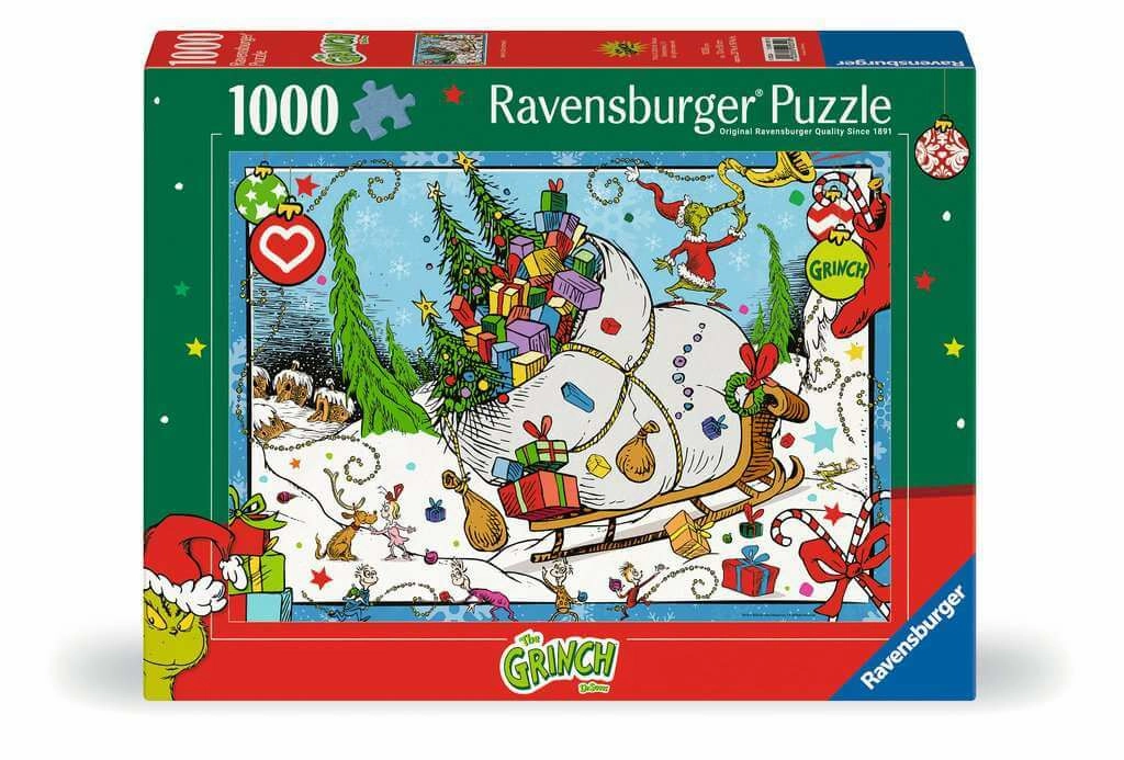 Ravensburger The Grinch 1000 Piece Jigsaw Puzzle for Ages 14 and Up