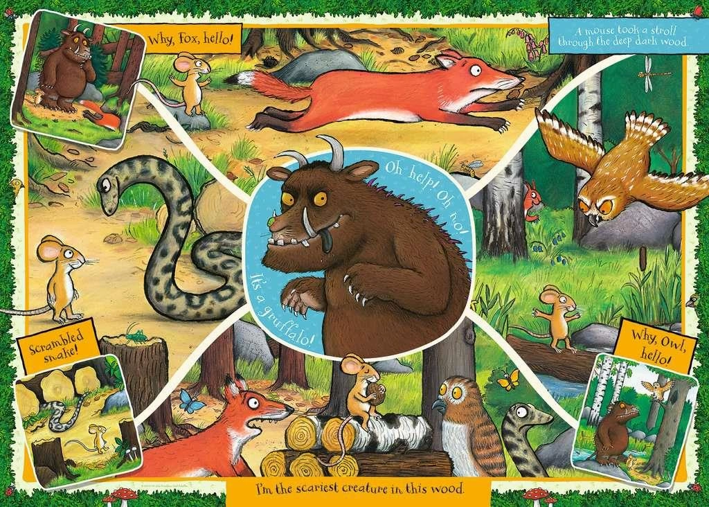 Ravensburger The Gruffalo 24 Piece Giant Floor Puzzle for Ages 3 & Up