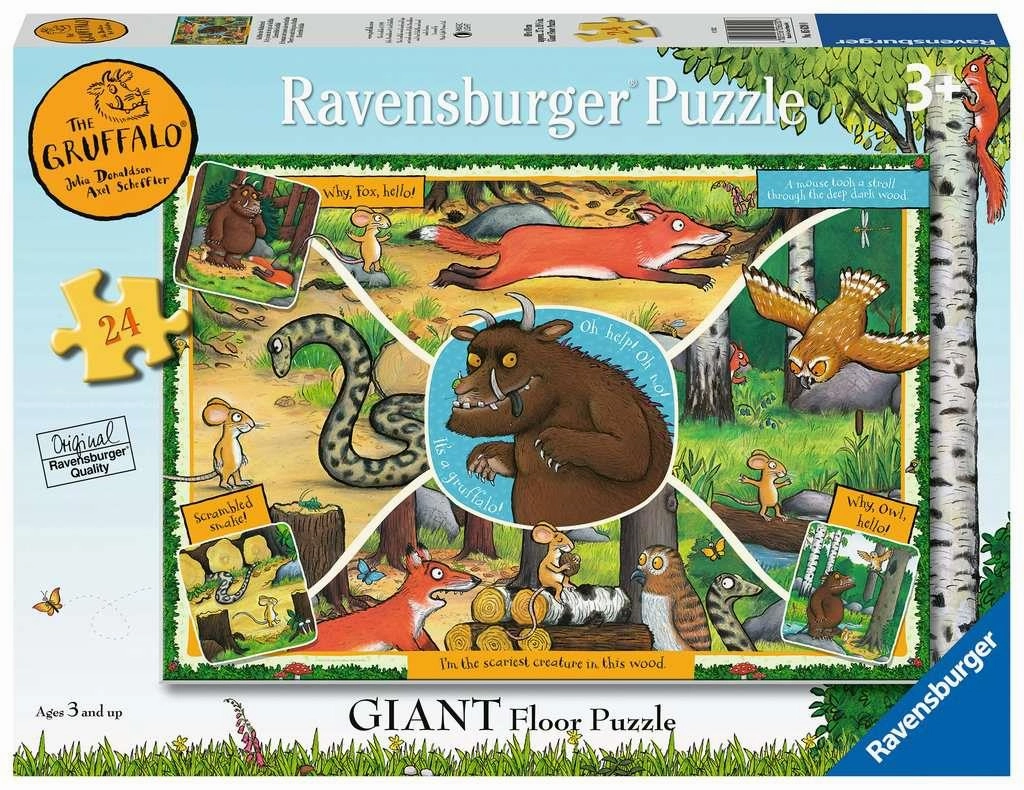 Ravensburger The Gruffalo 24 Piece Giant Floor Puzzle for Ages 3 & Up