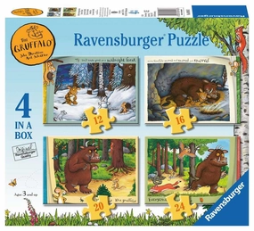 Ravensburger The Gruffalo 4 In A Box Jigsaw Puzzles for Ages 3 and Up