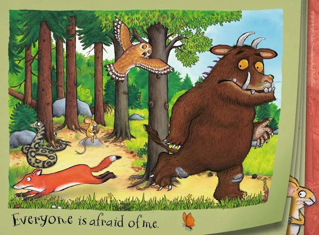 Ravensburger The Gruffalo 4 In A Box Jigsaw Puzzles for Ages 3 and Up