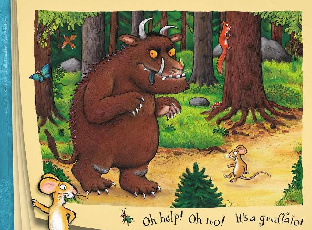 Ravensburger The Gruffalo 4 In A Box Jigsaw Puzzles for Ages 3 and Up