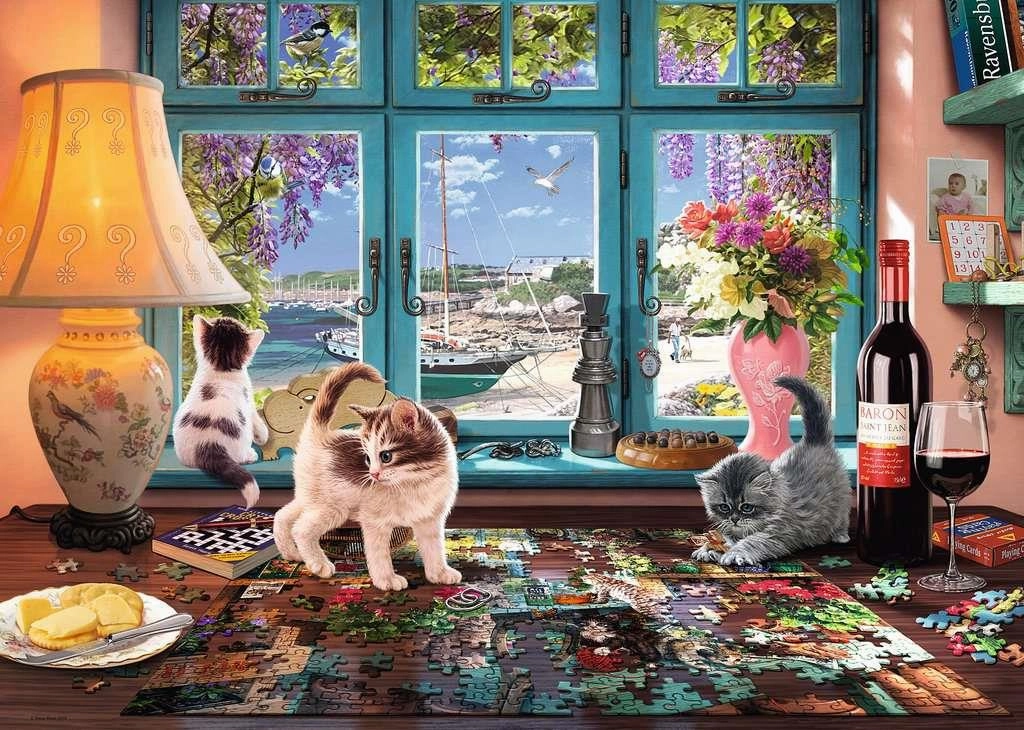 Ravensburger The Puzzler's Desk 1000 Piece Jigsaw for Ages 14 and Up