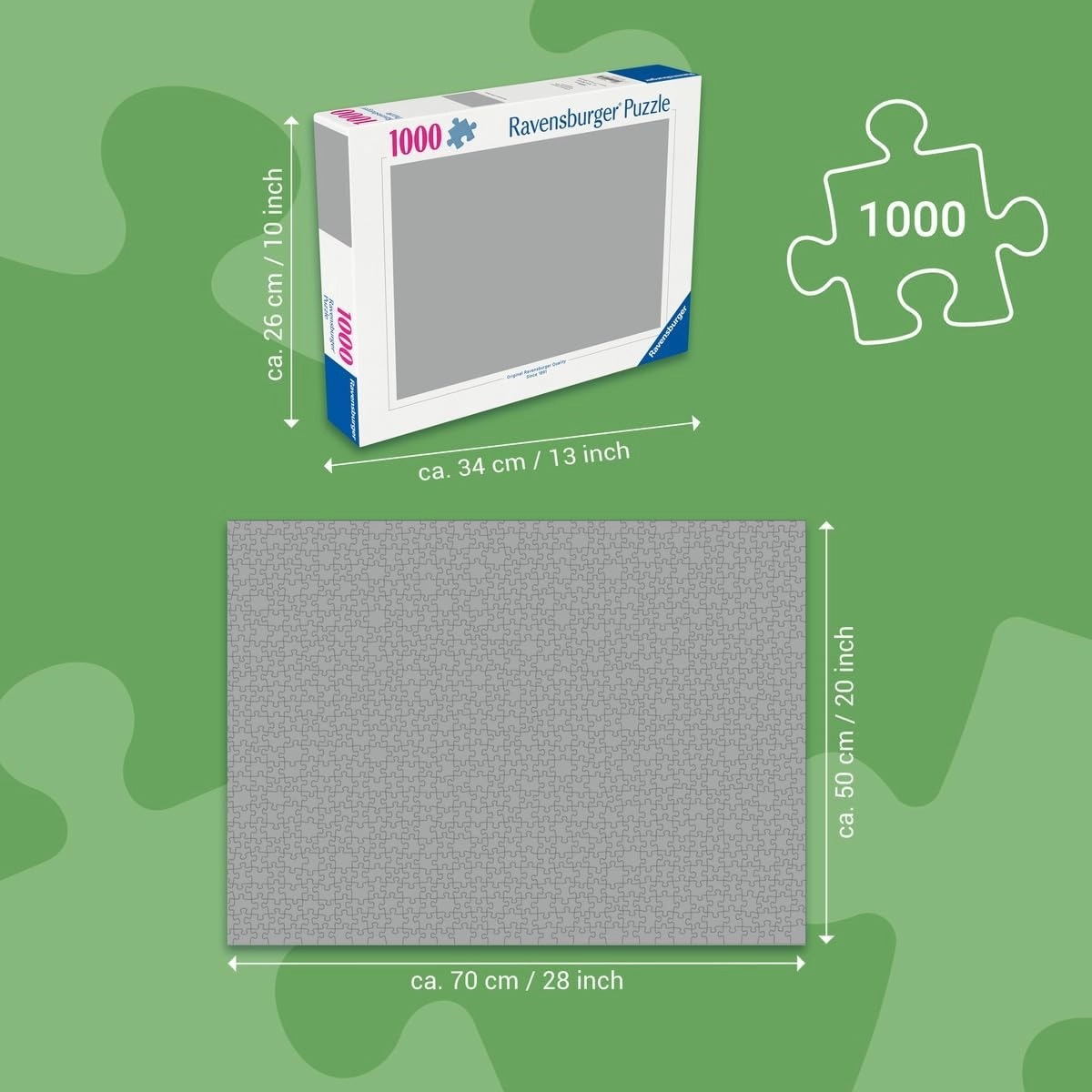 Ravensburger The Puzzler's Desk 1000 Piece Jigsaw for Ages 14 and Up