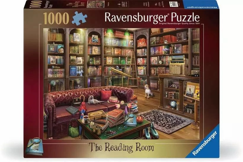 Ravensburger The Reading Room 1000 Piece Jigsaw for Ages 14 and Up