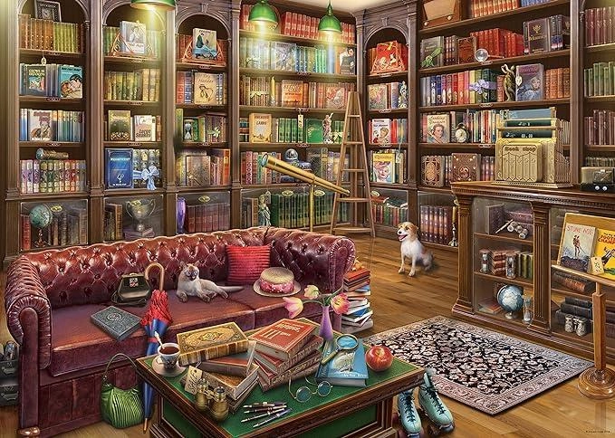Ravensburger The Reading Room 1000 Piece Jigsaw for Ages 14 and Up