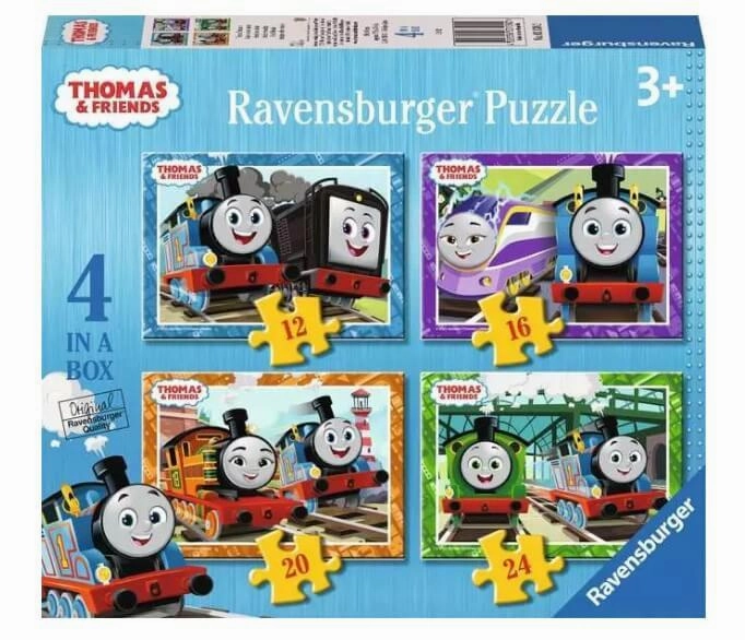 Ravensburger Thomas & Friends 4 in a Box Jigsaw Puzzle for Ages 3 & Up
