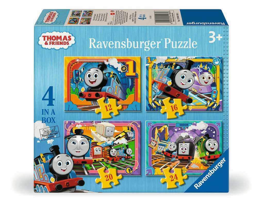 Ravensburger Thomas & Friends 4 in a Box Jigsaw Puzzles for Ages 3 