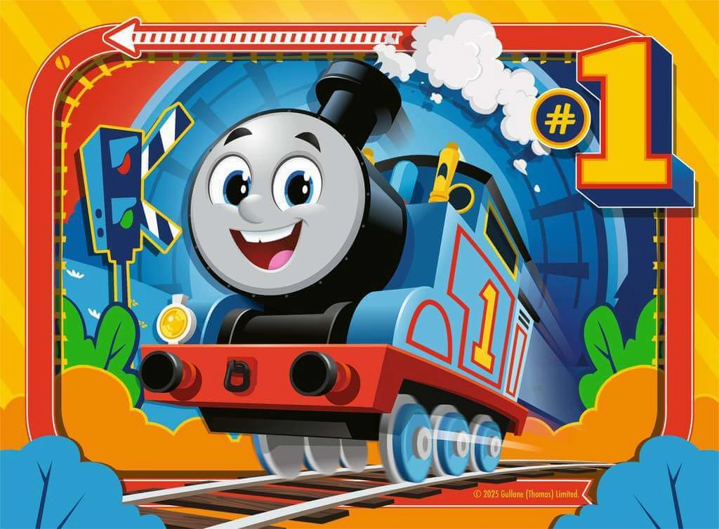 Ravensburger Thomas & Friends 4 in a Box Jigsaw Puzzles for Ages 3 