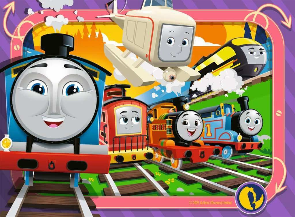 Ravensburger Thomas & Friends 4 in a Box Jigsaw Puzzles for Ages 3 