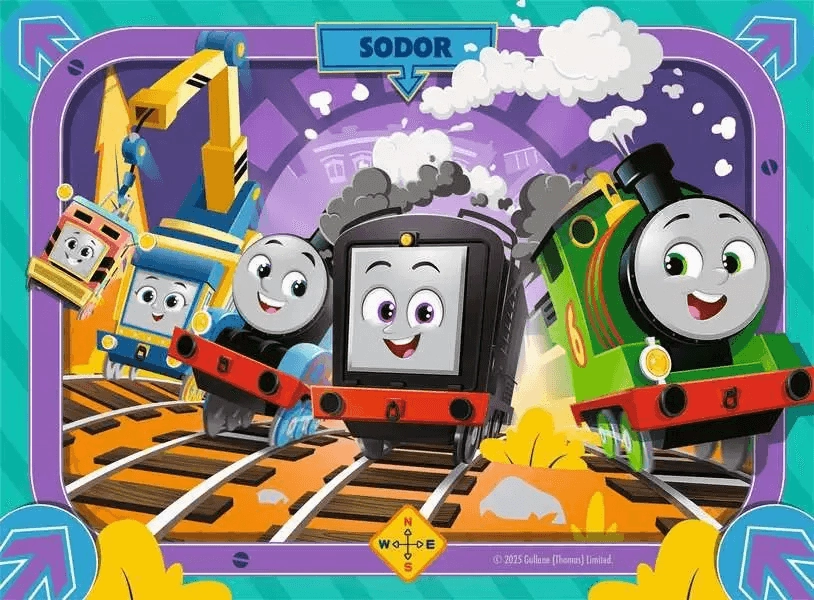 Ravensburger Thomas & Friends 4 in a Box Jigsaw Puzzles for Ages 3 