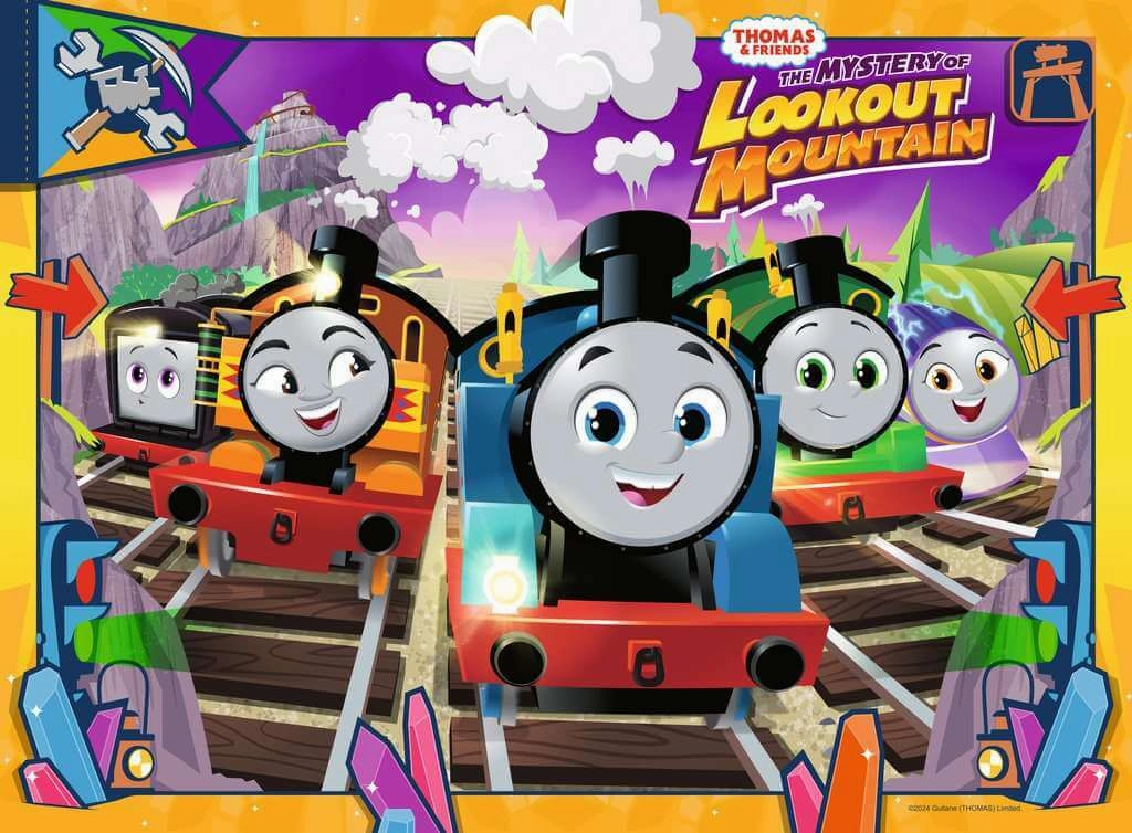 Ravensburger Thomas & Friends Lets Explore 16 PC Floor Puzzle for Ages 2 