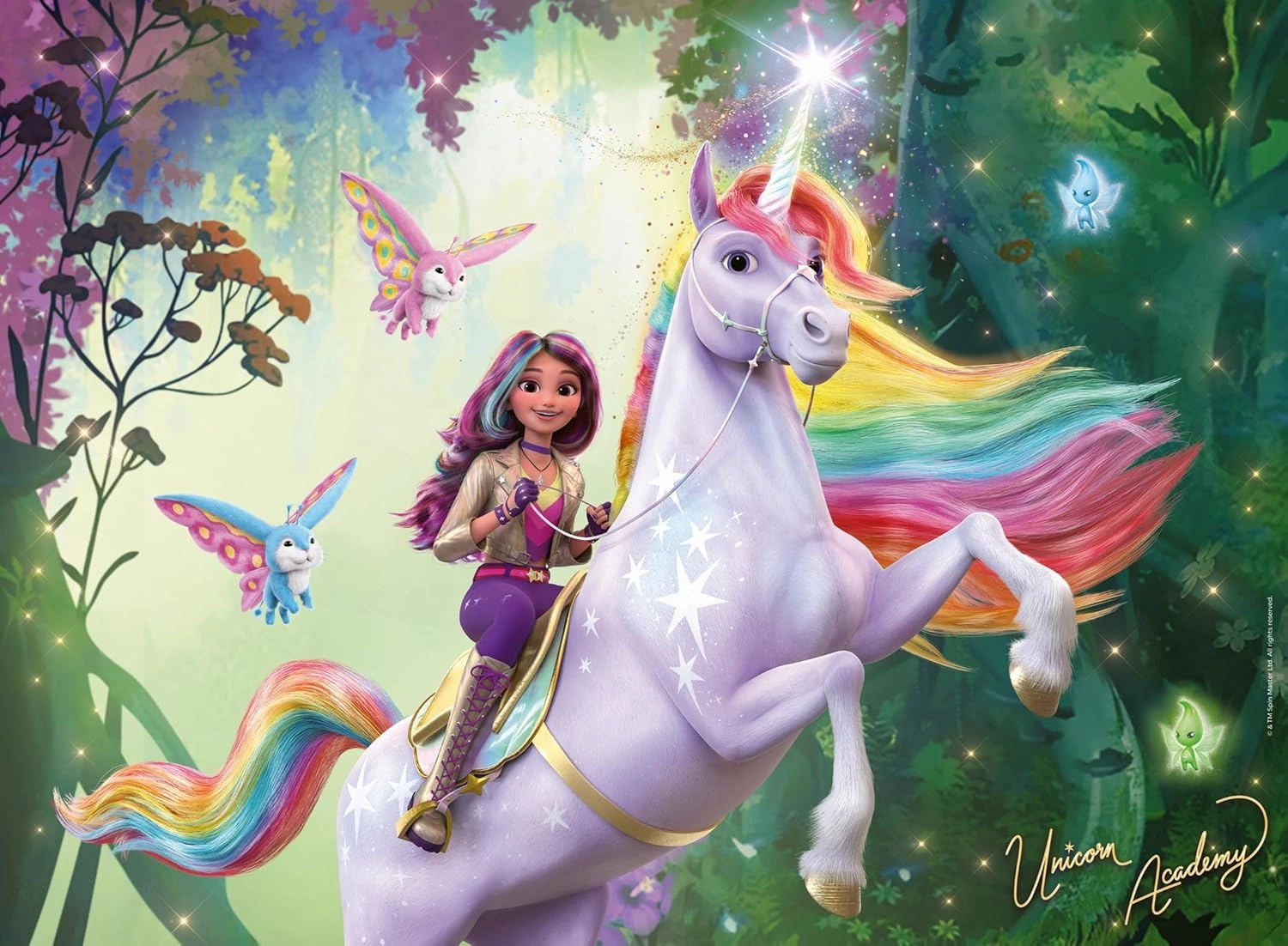 Ravensburger Unicorn Academy 100 XXL Piece Jigsaw Puzzle for Ages 6 