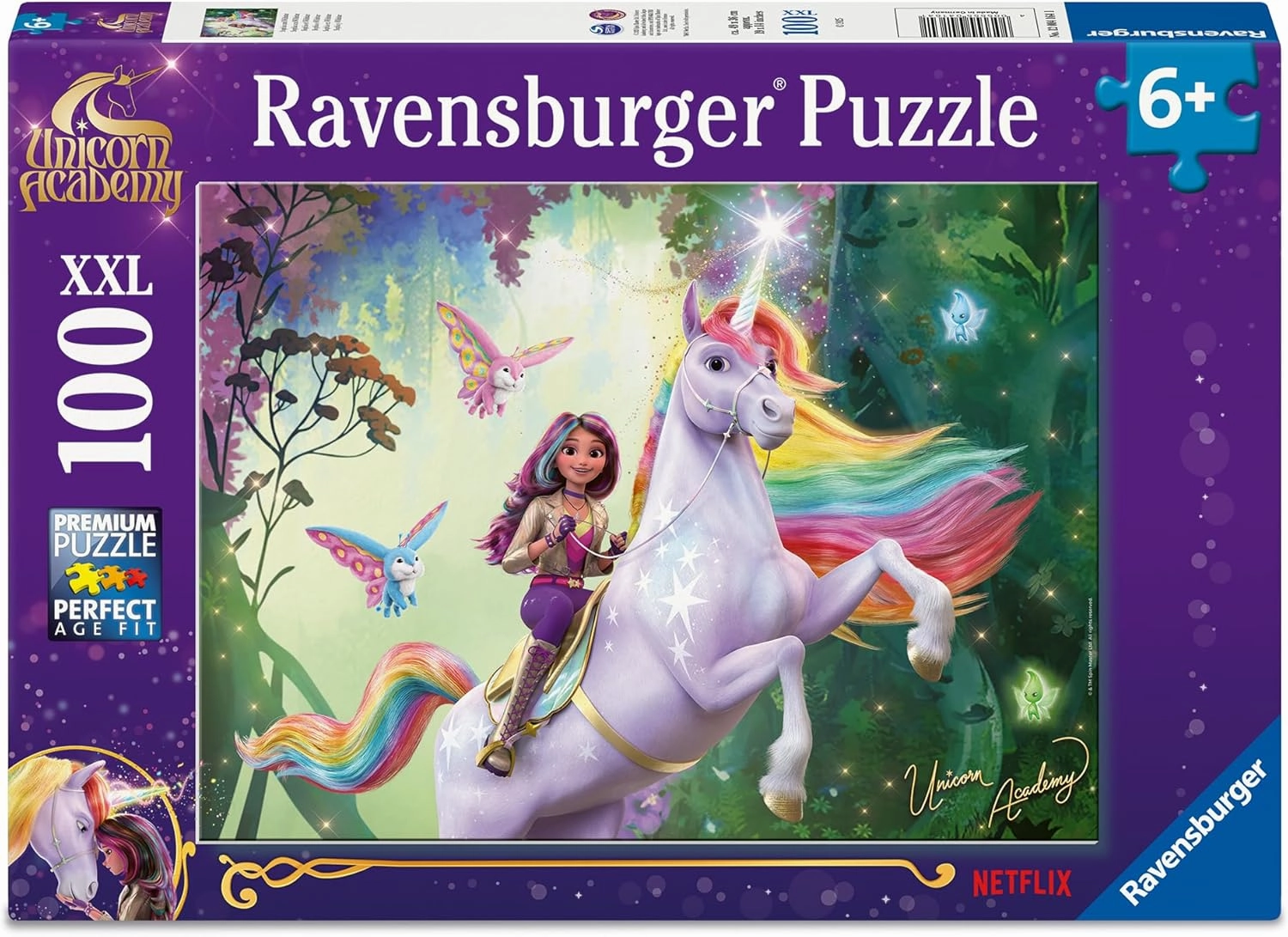 Ravensburger Unicorn Academy 100 XXL Piece Jigsaw Puzzle for Ages 6 