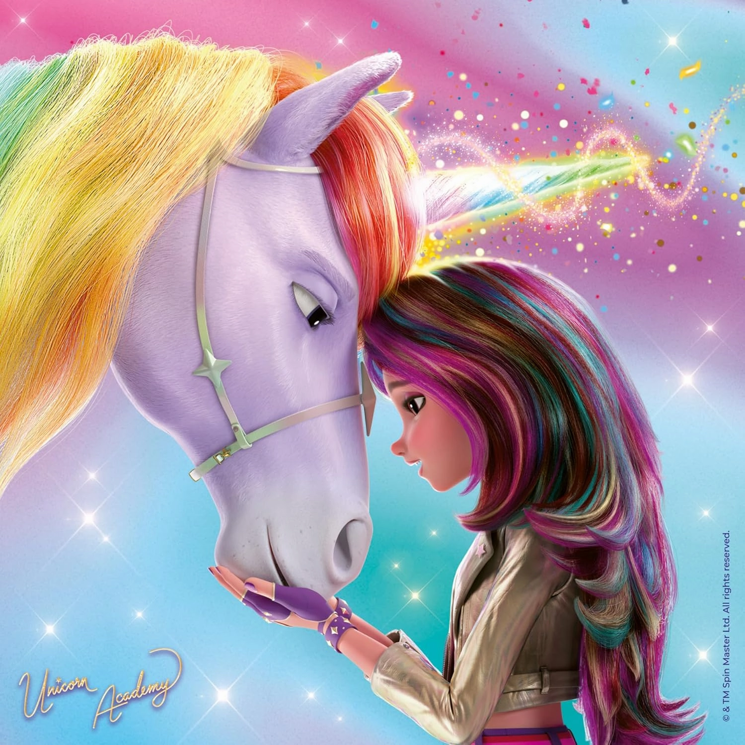 Ravensburger Unicorn Academy 3 x 49 Piece Jigsaw Puzzles for Ages 5 